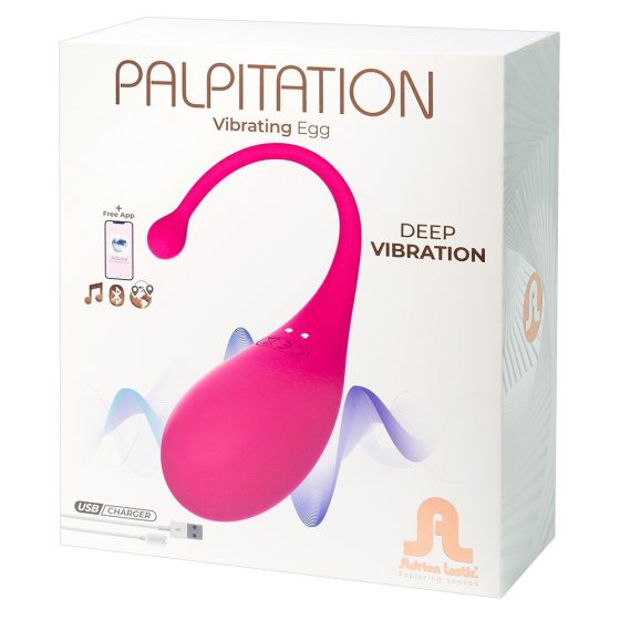 Adrien Lastic Palpitation - intelligentes Vibrations-Ei (rosa)