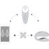 We-Vibe Chorus – wiederaufladbarer, intelligenter Paarvibrator (Orange)