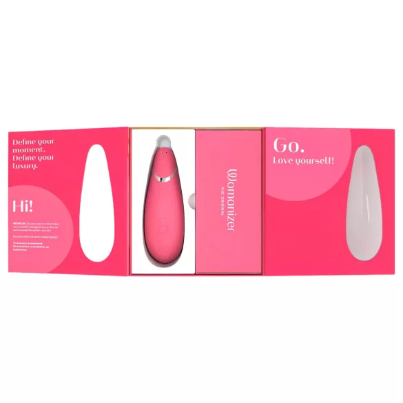 Womanizer Premium 2 - Luftwellen-Klitorisstimulator (pink)