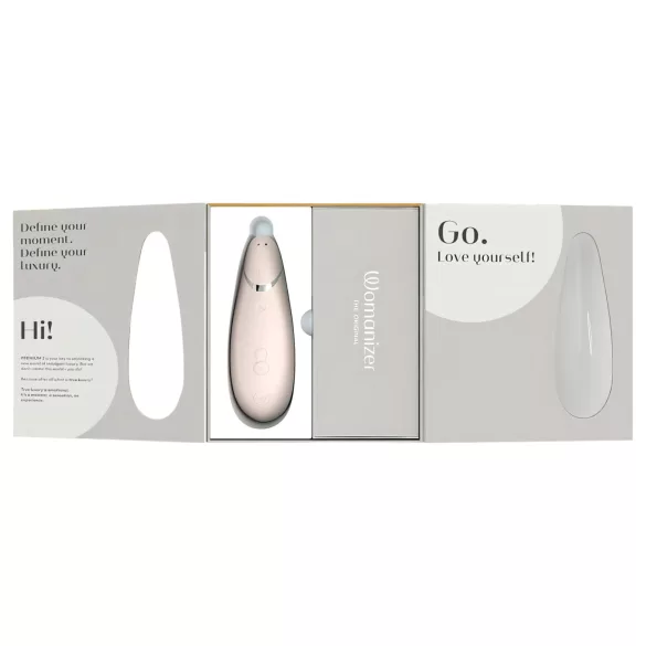 Womanizer Premium 2 - Luftwellen-Klitorisstimulator (Weiß)