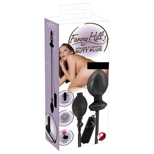 You2Toys - Aufblasbarer Analvibrator (Schwarz)