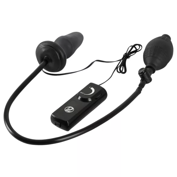 You2Toys - Aufblasbarer Analvibrator (Schwarz)