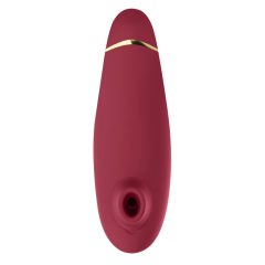   Womanizer Premium 2 - wiederaufladbarer, luftwellenbasiert klitoraler Stimulator (rot)
