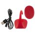 SMILE Slim Panty - Wiederaufladbarer, kabelloser Klitoris-Vibrator (Rot)