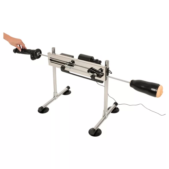 The Banger Fucking Machine - Doppelsexmaschine + 2 Dildos & 1 Masturbator