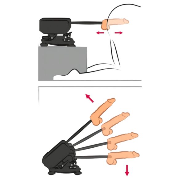 Die Banger Sexmaschine - inkl. 2 Dildos & 1 Masturbator