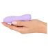Cuties Mini 3 - Akkus, wasserdichter Spiralvibrator (Lila)