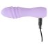 Cuties Mini 3 - Akkus, wasserdichter Spiralvibrator (Lila)