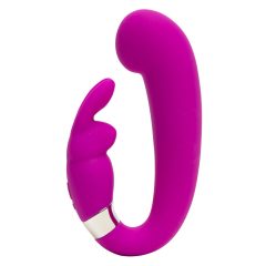   Happyrabbit Mini G - akkubetriebener G-Punkt-Vibrator mit Klitorisarm (lila)