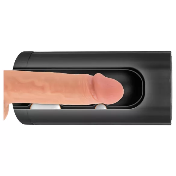 Rebel Blow Job - Akku 3-fach Masturbator (Schwarz)