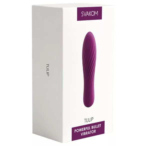 Svakom Tulip - wiederaufladbarer, mini-Lila-Vibrator