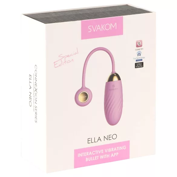 Svakom Ella Neo - Intelligentes Vibroei (Pink)