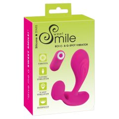  SMILE RC - Akkubetriebener, kabelloser G-Punkt-Vibrator (pink)