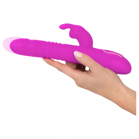 SMILE Rabbit - Akku-Vibrator mit Stoß- und Drehfunktion (pink)