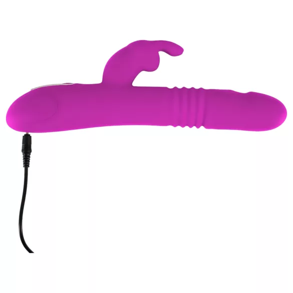 SMILE Rabbit - Akku-Vibrator mit Stoß- und Drehfunktion (pink)