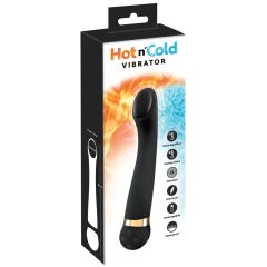   You2Toys Hot 'n Cold - wiederaufladbarer, kühlender und erwärmender G-Punkt Vibrator (schwarz)