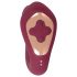 Javida Thumping - Pulsierender G-Punkt- & Klitorisvibrator (Rot)