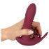 Javida RC - Funk Schmetterlingsvibrator mit 3 Funktionen (Rot)