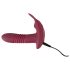 Javida RC - Funk Schmetterlingsvibrator mit 3 Funktionen (Rot)