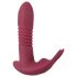 Javida RC - Funk Schmetterlingsvibrator mit 3 Funktionen (Rot)