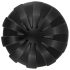 ANOS - Weicher gerippter Analplug - 5 cm (schwarz)