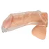 You2Toys Piss Play Sleeve - Penisaufsatz mit Auslaufrohr (transparent)