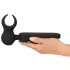 Couples Choice - Akku-Massagesextoy mit Wärmfunktion (Schwarz)