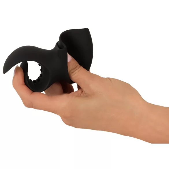 Couples Choice - Akku-Massagesextoy mit Wärmfunktion (Schwarz)