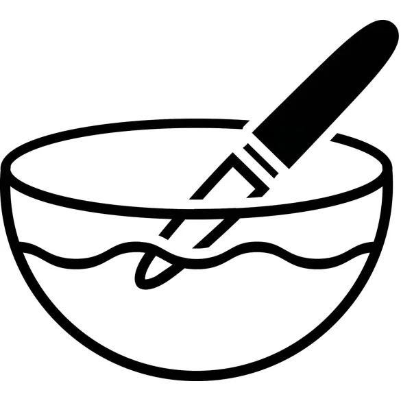 Liaison Straight - Akku-LED-Vibrator (transparent-weiß)