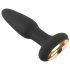 ANOS - Wasserdichter Akku-Analvibrator (Schwarz)