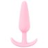 Süßes Mini Analplug - Silikon - Rosa (2,1 cm)