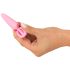 Süßes Mini Analplug - Silikon - Rosa (2,1 cm)