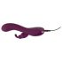 SMILE - Akku Vibrator mit 3 Motoren und Klitorisarm (Lila)