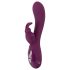 SMILE - Akku Vibrator mit 3 Motoren und Klitorisarm (Lila)