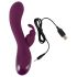 SMILE - Akku Vibrator mit 3 Motoren und Klitorisarm (Lila)