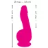SMILE Powerful - Akku-Doppelmotor-Saugfuß-Vibrator (Pink)