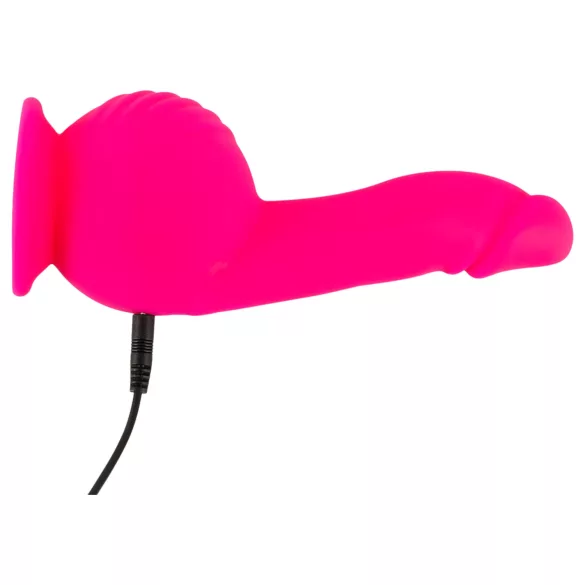 SMILE Powerful - Akku-Doppelmotor-Saugfuß-Vibrator (Pink)
