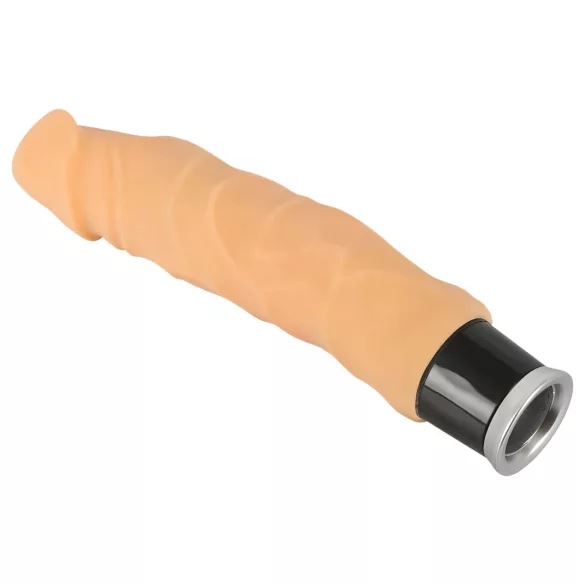 Nature Skin - lebensnaher Vibrator - hautfarben (23cm)