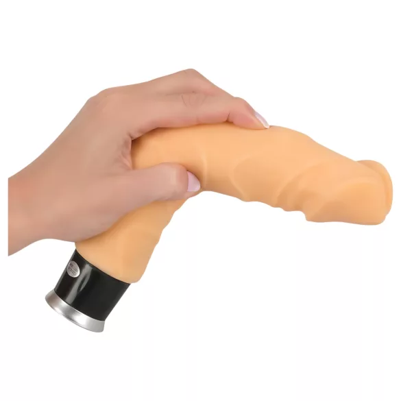Nature Skin - lebensnaher Vibrator - hautfarben (23cm)