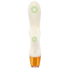   You2Toys Glow in the Dark - fluoreszierender Klitoris Vibrator mit G-Punkt Stimulation (Weiß)
