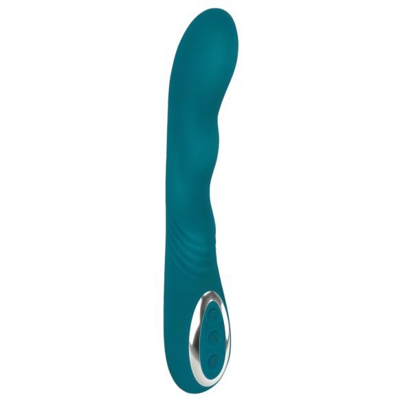 SMILE - Akku G-Punkt Vibrator, wasserdicht und drehbar (grün)