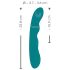 SMILE - Akku G-Punkt Vibrator, wasserdicht und drehbar (grün)