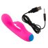 You2Toys bunt - Akku-Vibrator mit Klitorisarm, wasserdicht (Pink)