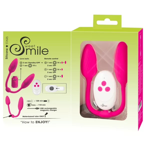 Sweet Smile - RC Doppelte Geishakugel (Pink)