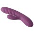 Svakom Avery - Wiederaufladbarer Stoßdildo mit Klitorisarm (Lila)