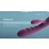 Svakom Avery - Wiederaufladbarer Stoßdildo mit Klitorisarm (Lila)