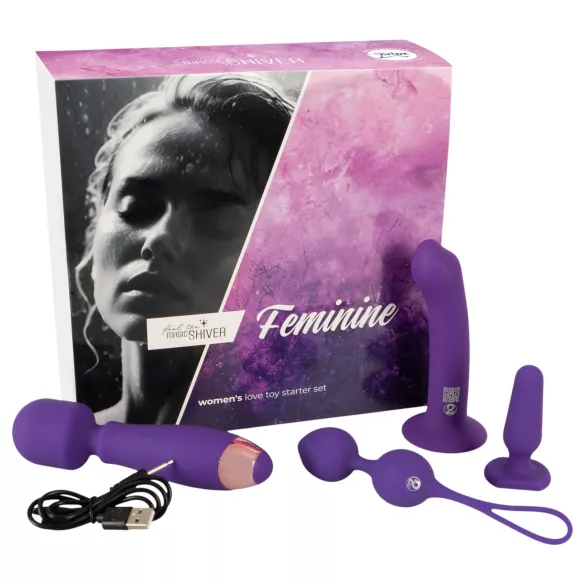 Magic Shiver Feminine - Sex-Kit für Frauen (4-teilig)