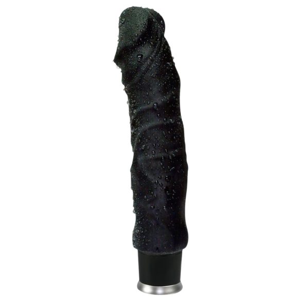 Nature Skin - lebensechter Vibrator - schwarz (22cm)