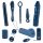 You2Toys - Midnight Blue - Vibrationsset (9-teilig)