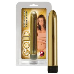 You2Toys - Metallischer Glitzer-Vibrator - Farbe Gold